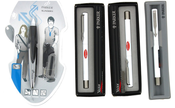 PARKER - Lot de 4 stylos Parker publicit