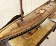 Importante maquette de voilier, H 185 x 
