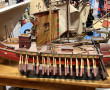 Lot de 3 maquettes artisanales des année