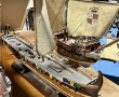 Lot de 3 maquettes artisanales des année