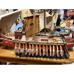 Lot de 3 maquettes artisanales des année