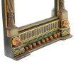 Petit miroir décoratif en bois peint, mo