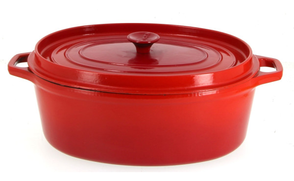 INVICTA - Faitout en fonte rouge L. 43 