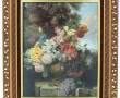 "Bouquet de fleurs dans un paysage", rep