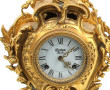 Cartel en bronze doré de style rocaille,
