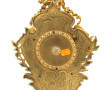 Cartel en bronze doré de style rocaille,