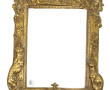 Miroir XIXème en bronze sur le thème des