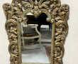 Grand miroir encadrement doré de style r