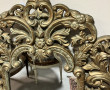 Grand miroir encadrement doré de style r