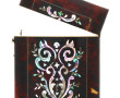 Etui à cartes de visite XIXème à décor f