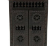 Armoire miniature bretonne à décor de fu