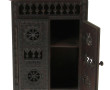 Armoire miniature bretonne à décor de fu