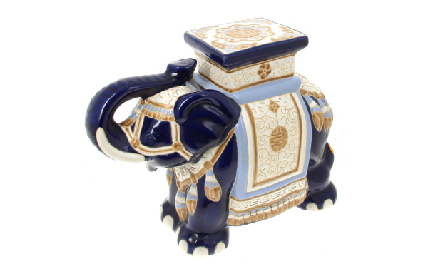 Selette en forme d'éléphant dans les ton