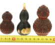 Lot de 5 tabatières (4 en corozo - fente