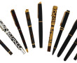 Lot de 10 stylos bille et encre dont Par
