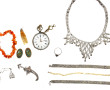 Lot de bijoux anciens : montre de gousse