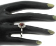 Bague style marguerite en or 18 carats, 