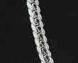 Collier en argent 925ème, L 51 cm, poids