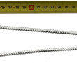 Collier en argent 925ème, L 51 cm, poids
