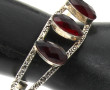 Bracelet jonc ouvert en argent 925è et 3