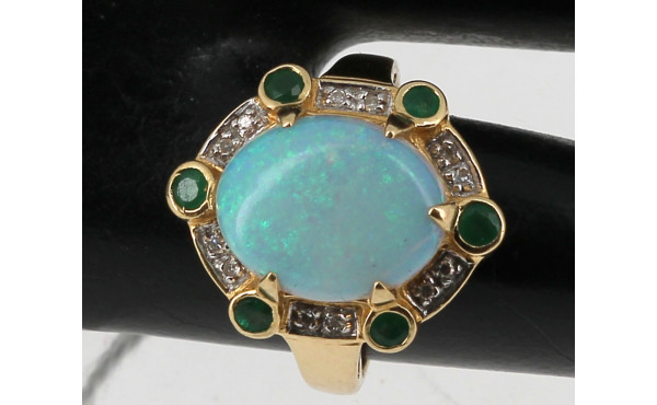 Bague en or jaune 18 carats, poinçon têt