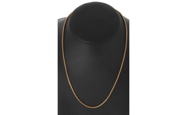Chaîne en or jaune 18 carats (750ème), m