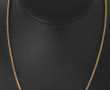 Chaîne en or jaune 18 carats (750ème), m
