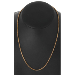 Chaîne en or jaune 18 carats (750ème), m