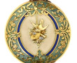 Montre de col en or jaune 18 carats, poi