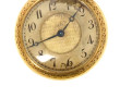 Montre de col en or jaune 18 carats, poi