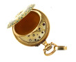 Montre de col en or jaune 18 carats, poi
