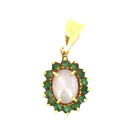 Pendentif en or jaune 18 carats (non poi