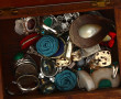 Lot de bijoux fantaisie (bagues en métal