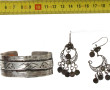 TUNISIE - Bracelet jonc ouvert en argent