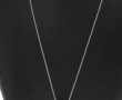Important pendentif forme poire en argen
