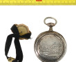 Montre gousset en argent, poinçon crave,