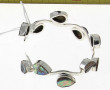 Bracelet jonc ouvert en argent 925ème et