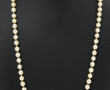 Collier schoker de 84 perles de culture,
