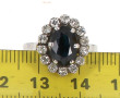 Bague en or gris 18 carats et platine, p