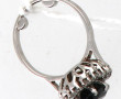 Bague en or gris 18 carats et platine, p