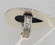 Importante bague en argent sertie d'un l