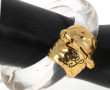 Bracelet jonc ouvrant en plexi et métal 