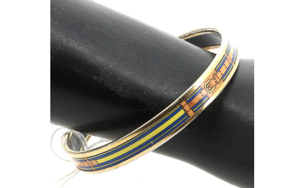HERMES Paris - Bracelet jonc émaillé, si