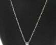 Pendentif en argent 925ème serti de 2 st