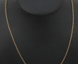 Chaîne en or jaune 18 cts, poinçon tête 