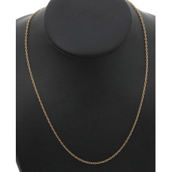 Chaîne en or jaune 18 cts, poinçon tête 