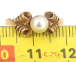 Bague en or jaune 18 cts, poinçon tête d