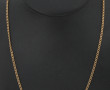 Chaîne en or jaune 18 cts, poinçon tête 