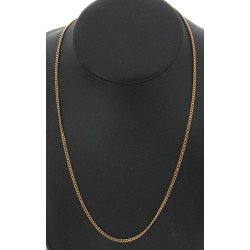 Chaîne en or jaune 18 cts, poinçon tête 
