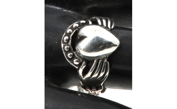 Pierre TOULHOAT (1923-2014) - Bague cœur